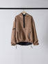 【 予約:11月中旬 】SHAGGY HALF ZIP JK /Y254-41126